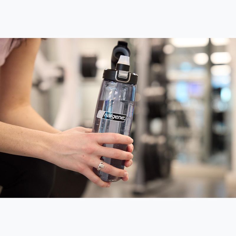 Turistinė gertuvė Nalgene Straw 710 ml gray/black 12