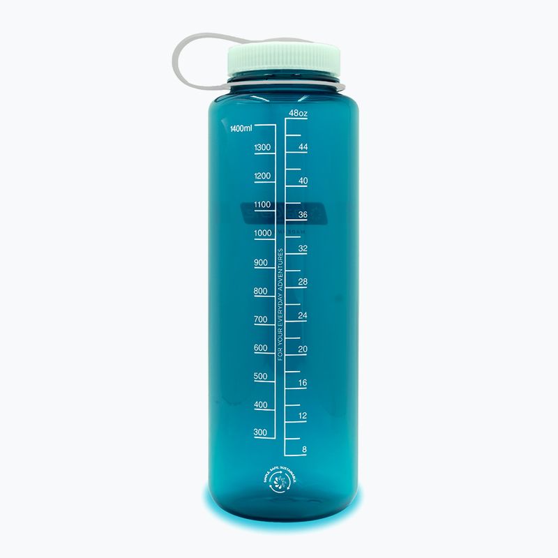 "Nalgene Wide Mouth Silo Sustain 1400 ml kelioninis butelis su upėtakiais 2