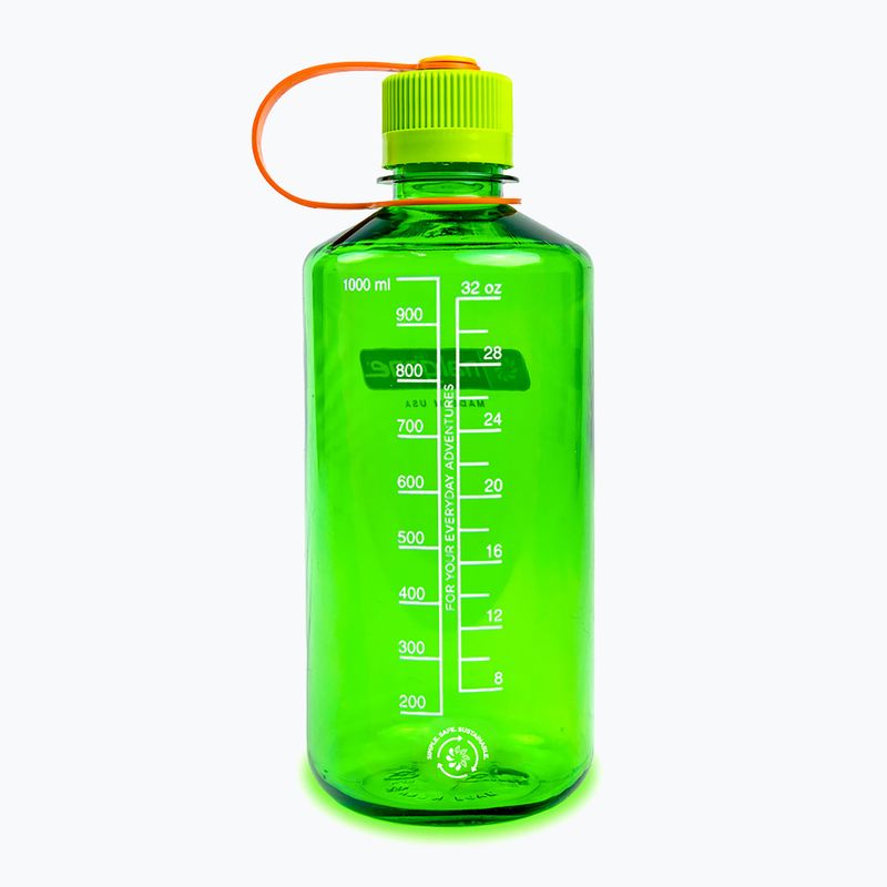 Turistinis butelis Nalgene Narrow Mouth Sustain 1000 ml melon ball 2