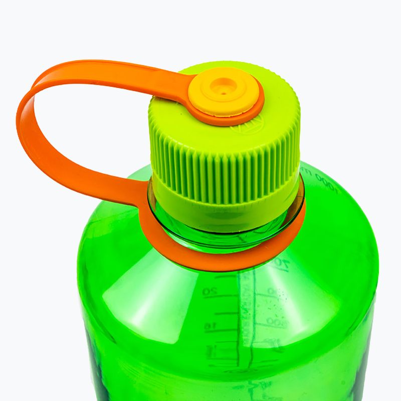 Turistinis butelis Nalgene Narrow Mouth Sustain 1000 ml melon ball 3