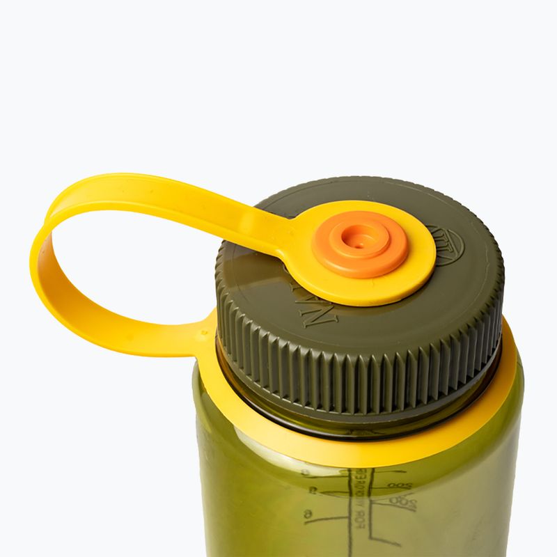 Turistinis butelis Nalgene Wide Mouth Sustain 500 ml olive 3
