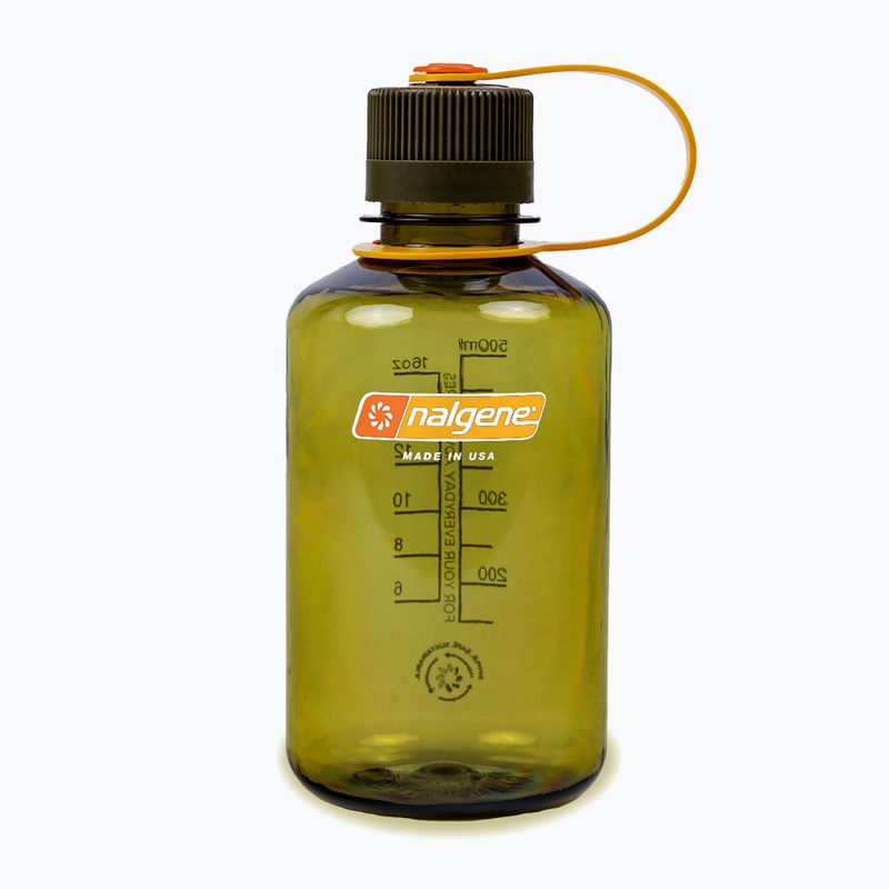 "Nalgene Narrow Mouth Trist" butelis 473 ml alyvuogių spalvos