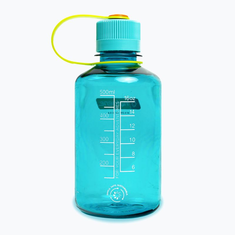 Turistinis butelis Nalgene Narrow Mouth Sustain 500 ml cerulean 2