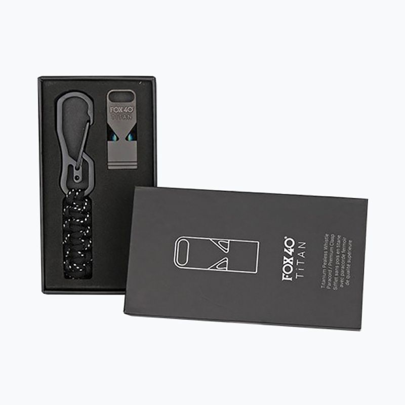 Švilpukas su virvele Fox 40 Titan matte black