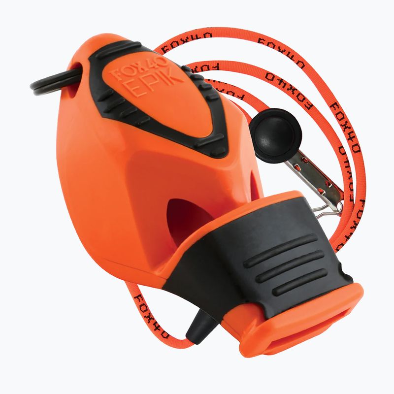 Švilpukas su styga Fox 40 Epik CMG oranžinis 8803