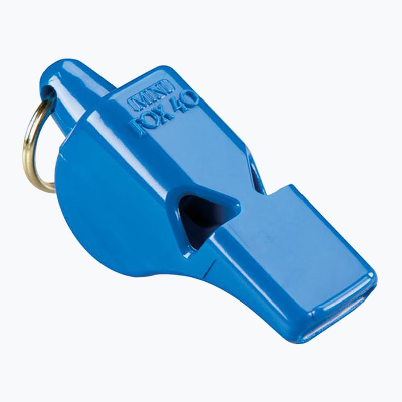 Švilpukas su virvele Fox 40 Mini Safety blue