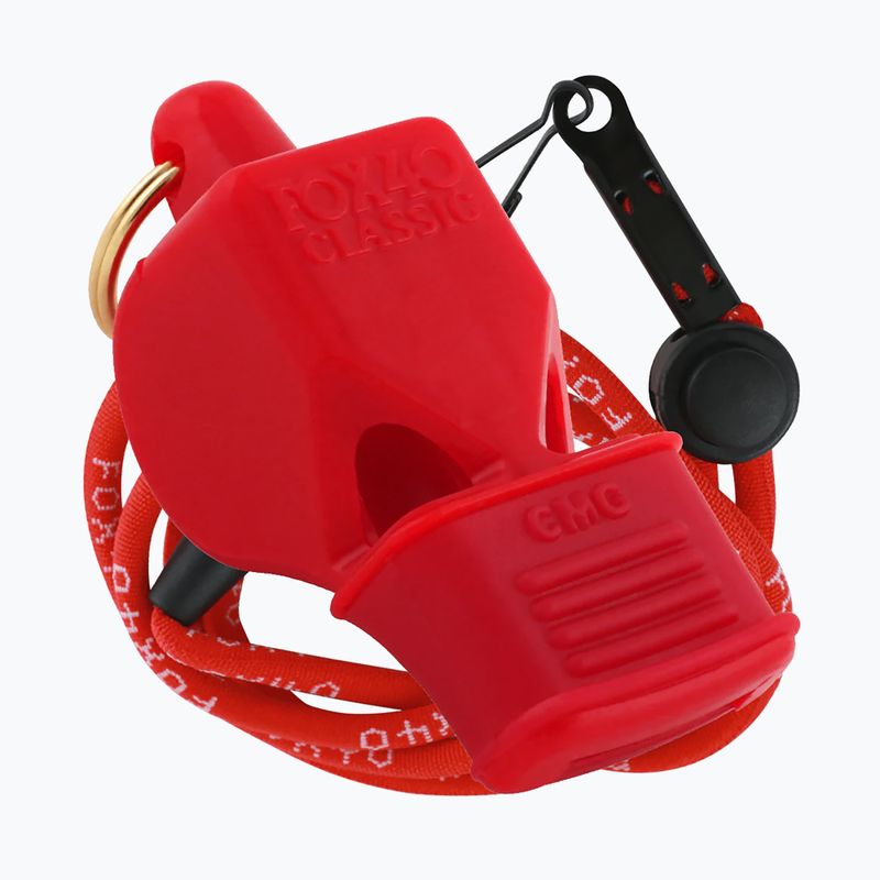 Švilpukas su laidu Fox 40 Classic CMG Safety red 9603