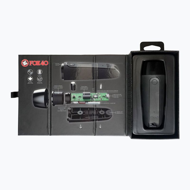 Švilpukas Fox 40 Rechargeable Electronic 2.0 black 6