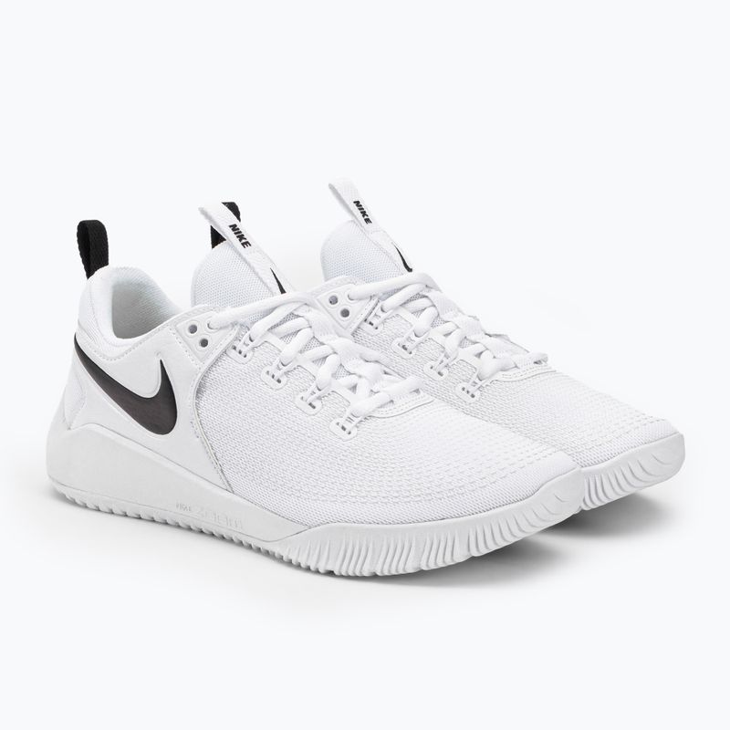 Nike Air Zoom Hyperace 2 moterų tinklinio bateliai balti AA0286-100 4