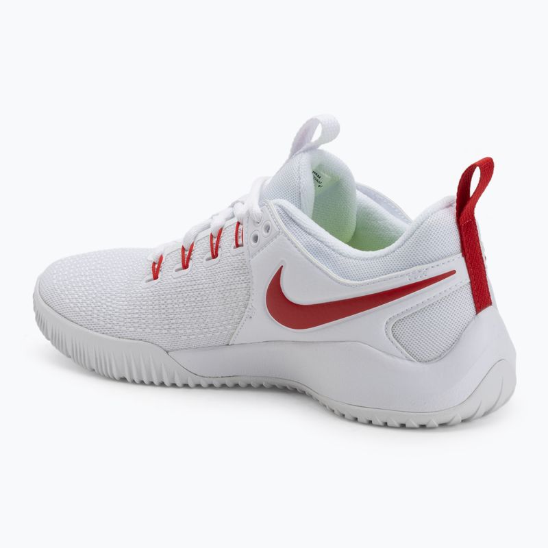 Moteriški tinklinio bateliai Nike Air Zoom Hyperace 2 White/University Red 3