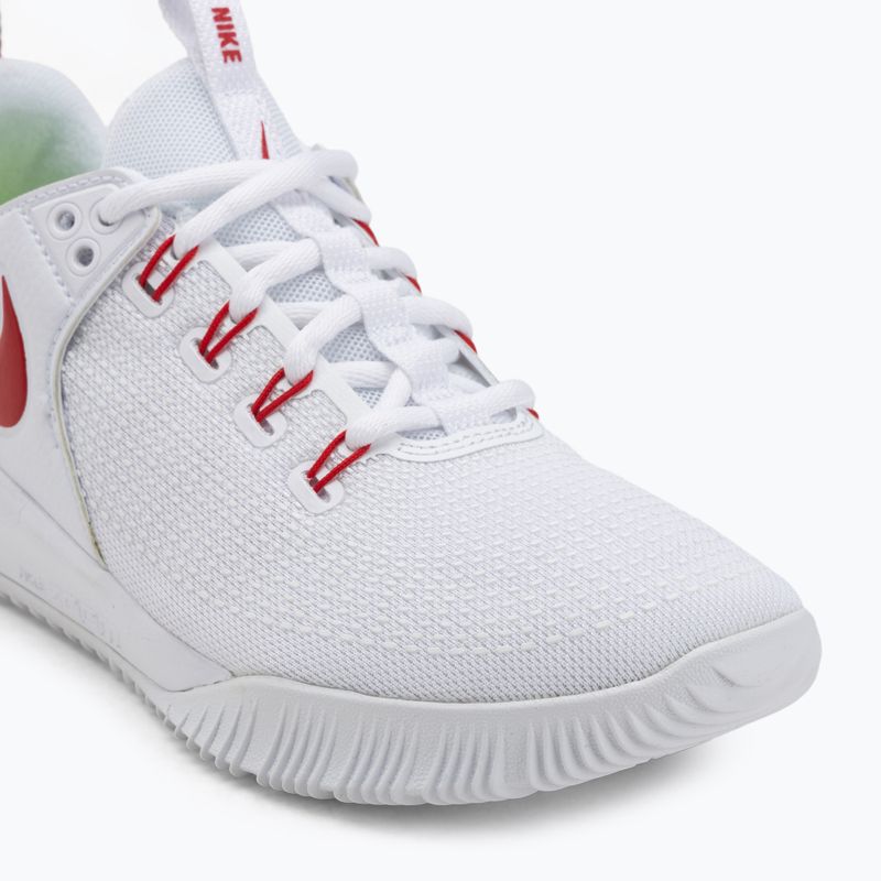 Moteriški tinklinio bateliai Nike Air Zoom Hyperace 2 White/University Red 7
