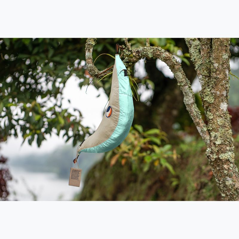 Turistinis dvivietis hamakas Ticket To The Moon Original mint/ice brown 9