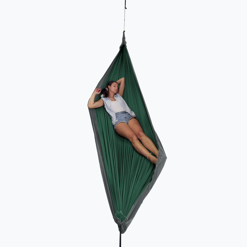 Turistinis dvivietis hamakas Ticket To The Moon Original petrol green/dark grey 3