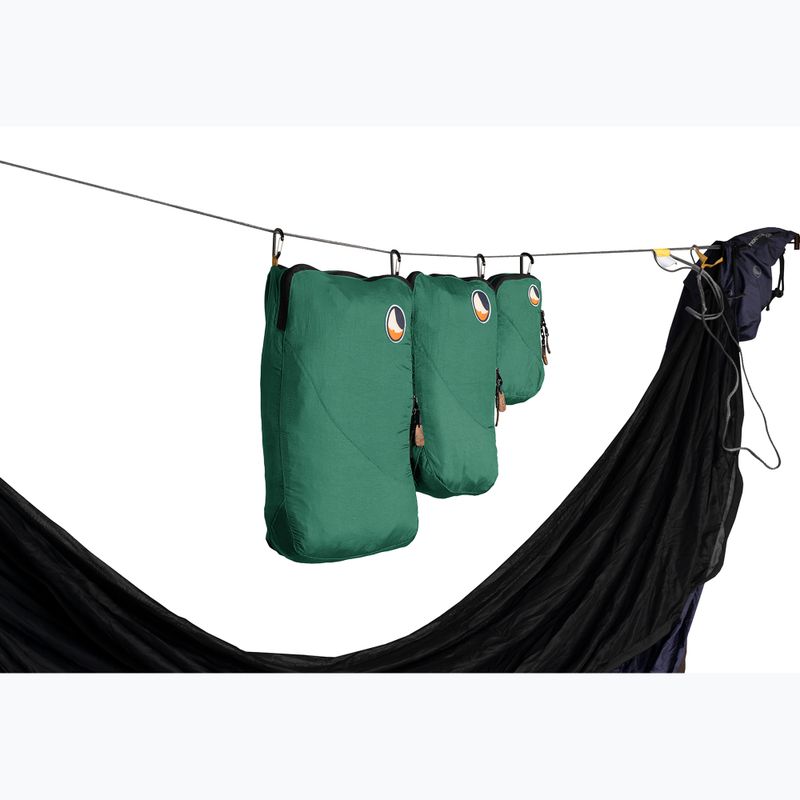 Organizerių rinkinys Ticket To The Moon Travel Cube Set 3 pcs. petrol green 2