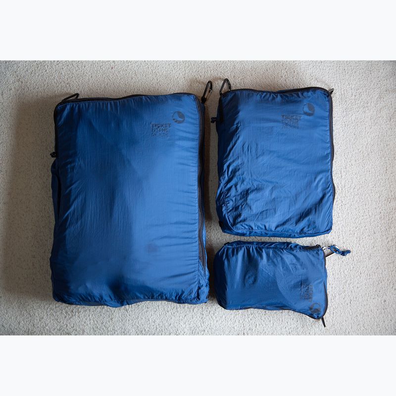 Organizerių rinkinys Ticket To The Moon Travel Cube Set 3 pcs. lightest blue/blue 3