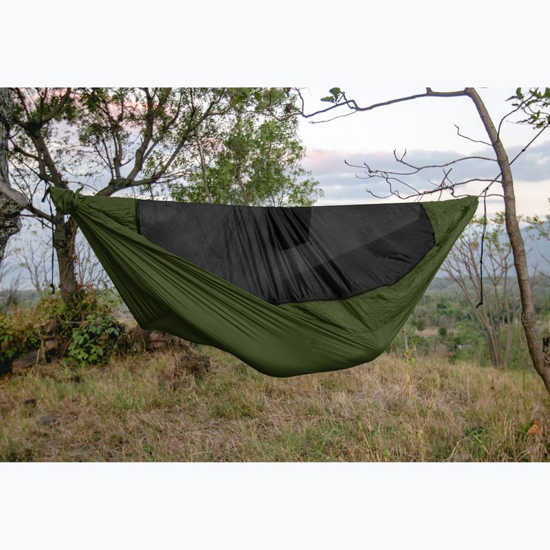 Turistinis hamakas Ticket To The Moon Pro army green 5