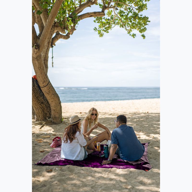 Pikniko antklodė Ticket To The Moon Travel plum/lavender 3