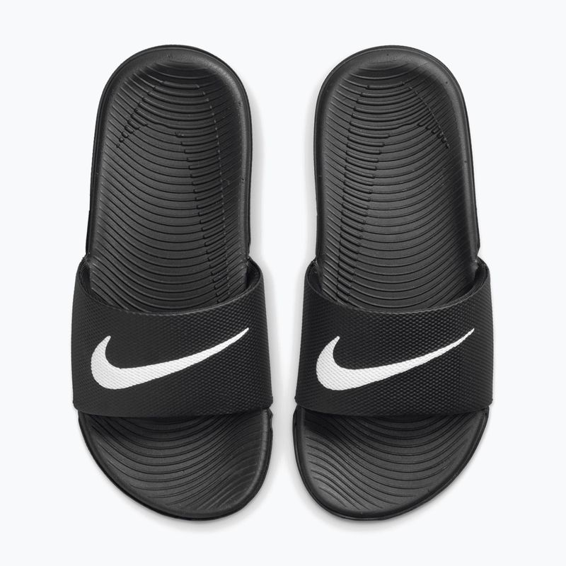 Vaikiškos šlepetės Nike Kawa black/white 4
