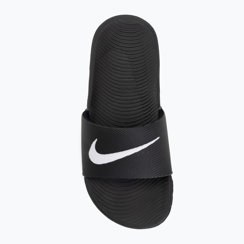 Vaikiškos šlepetės Nike Kawa black/white 5