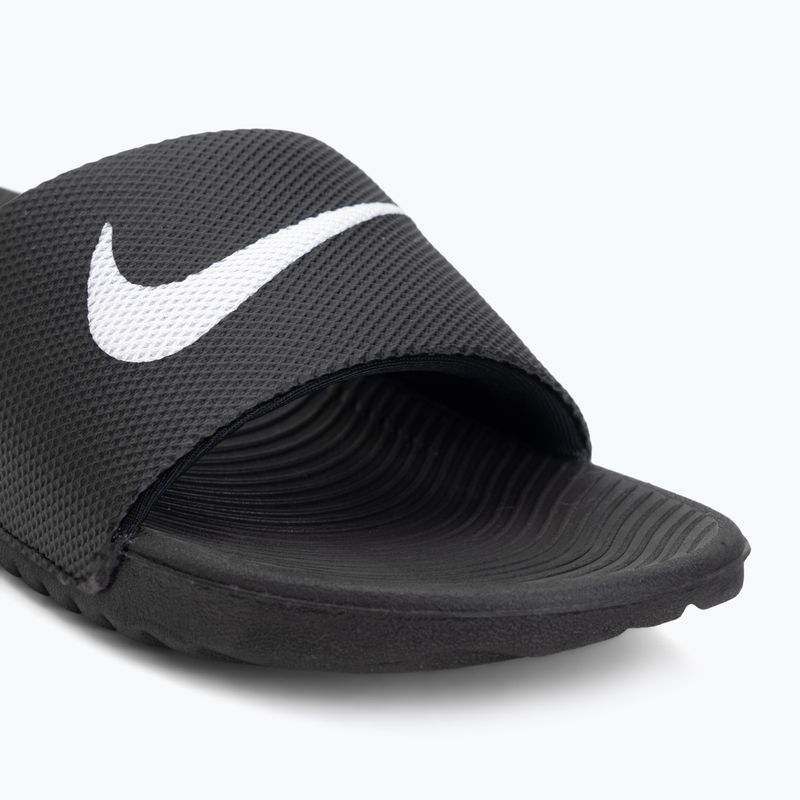 Vaikiškos šlepetės Nike Kawa black/white 7