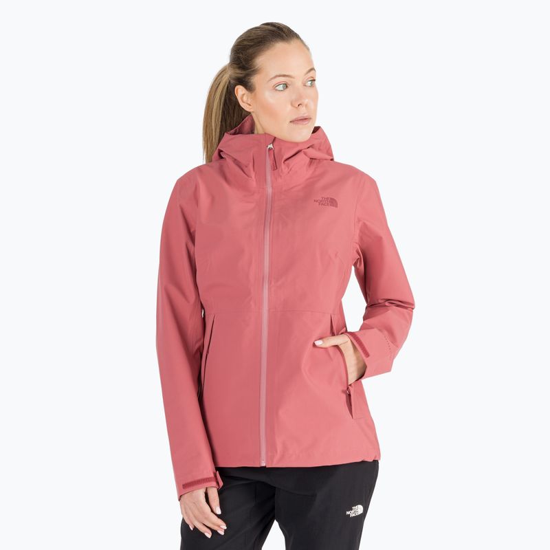 Moteriškos striukės nuo lietaus The North Face Dryzzle Futurelight pink NF0A7QAF3961