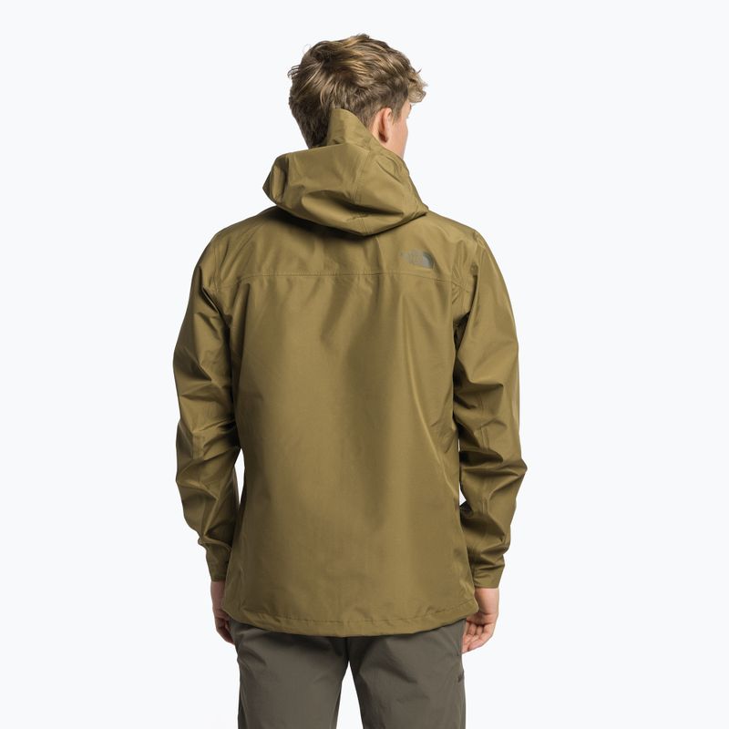Vyriška striukė nuo lietaus The North Face Dryzzle Futurelight brown NF0A7QB237U1 4