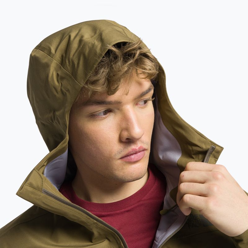 Vyriška striukė nuo lietaus The North Face Dryzzle Futurelight brown NF0A7QB237U1 5