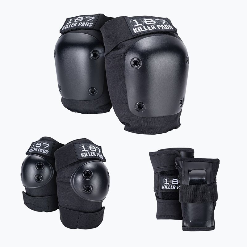 Apsaugų rinkinys 187 Killer Pads Six Pack black