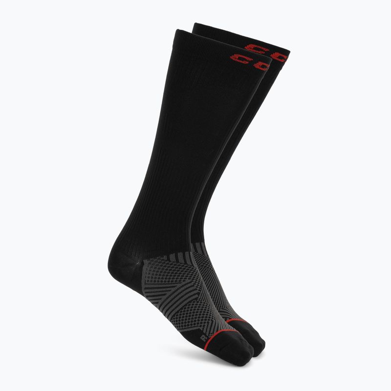 Ledo ritulio kojinės CCM Compression Knee black/red