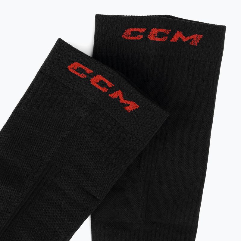 Ledo ritulio kojinės CCM Compression Knee black/red 4