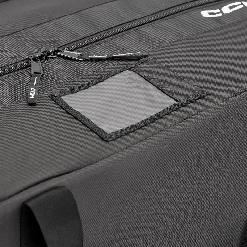 Kelioninis ledo ritulio krepšys CCM 510 37" 175 l black/white 5