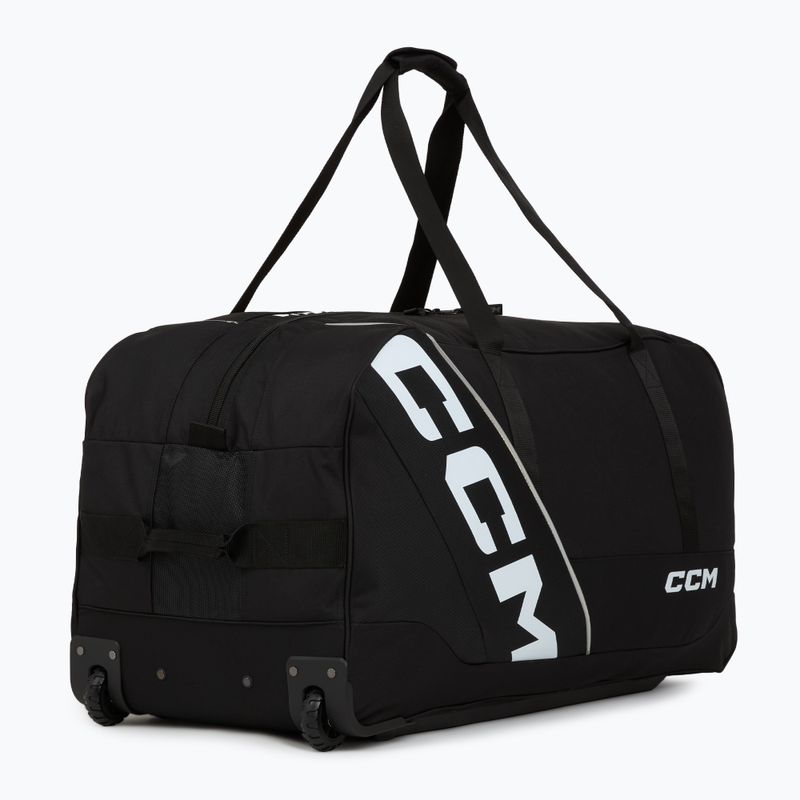 Kelioninė kuprinė CCM 520 Wheeled Player Bag 37' 175 l black/white 2