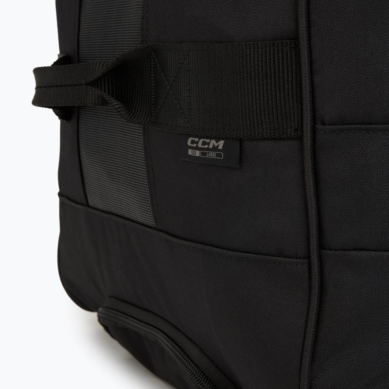 Kelioninė kuprinė CCM 520 Wheeled Player Bag 37' 175 l black/white 6