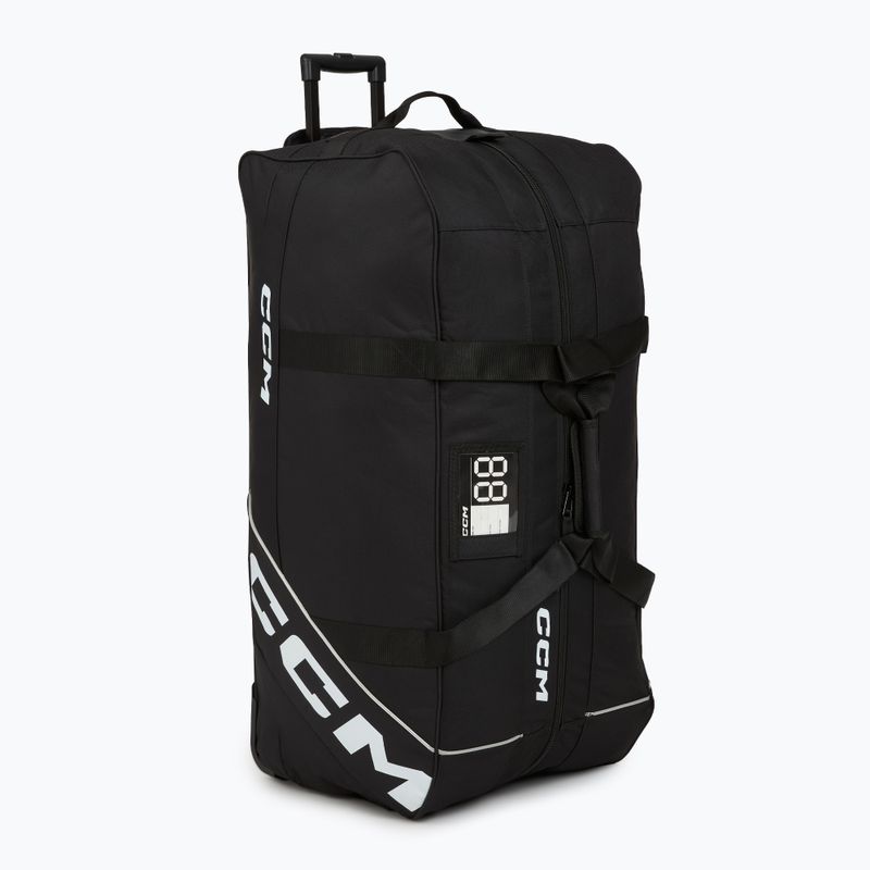 Kelioninė kuprinė CCM 520 Wheeled Player Bag 37' 175 l black/white 10