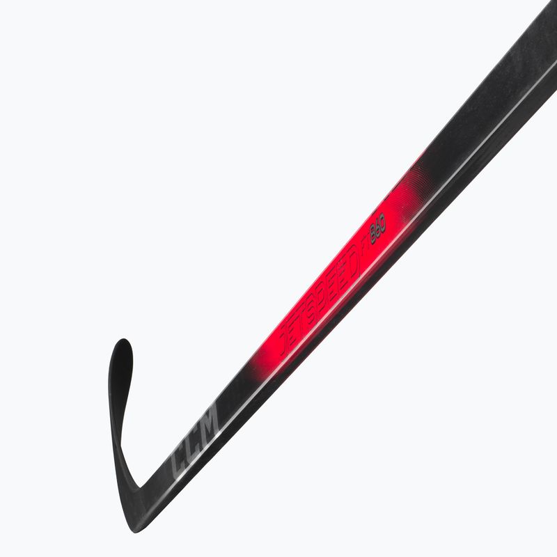Ledo ritulio lazda CCM JetSpeed FT860 IN black/red 4