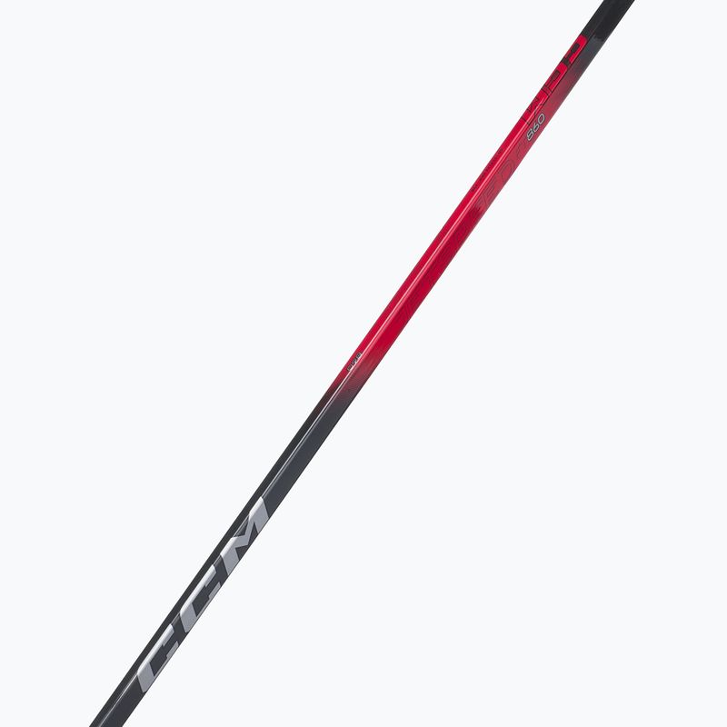 Vaikiška ledo ritulio lazda CCM JetSpeed FT860 JR black/red 5