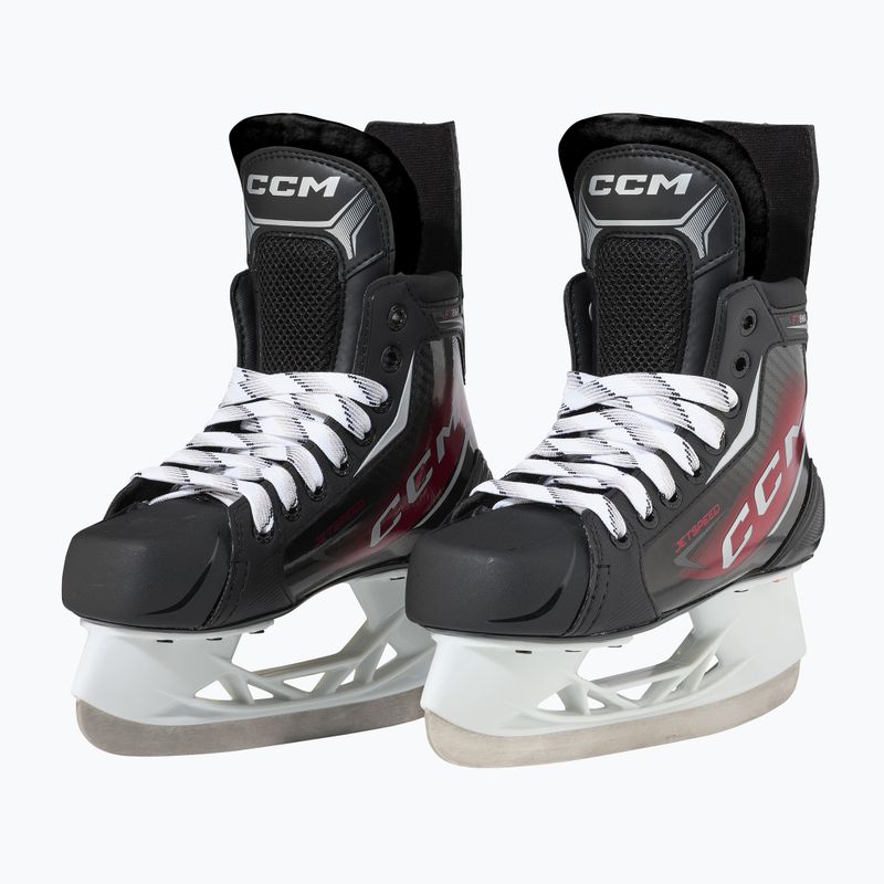 Vaikiškos ledo ritulio pačiūžos CCM JetSpeed FT860 JR Regular Player Skates black 2