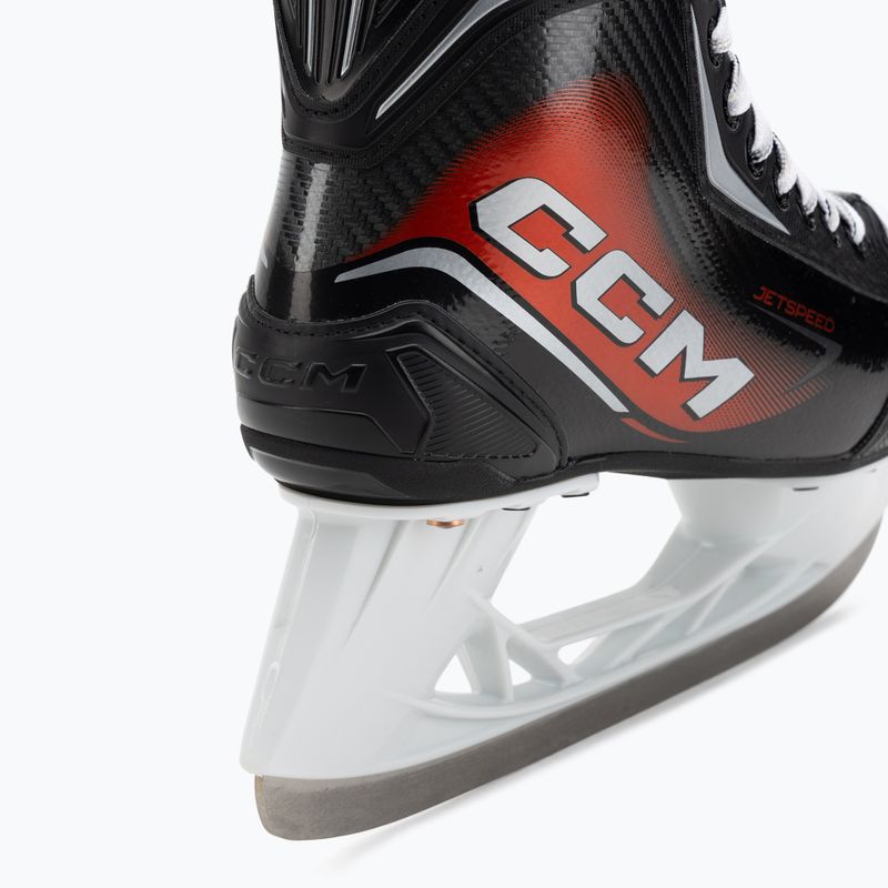 Vyriškos ledo ritulio pačiūžos CCM JetSpeed FT860 SR REG black 8