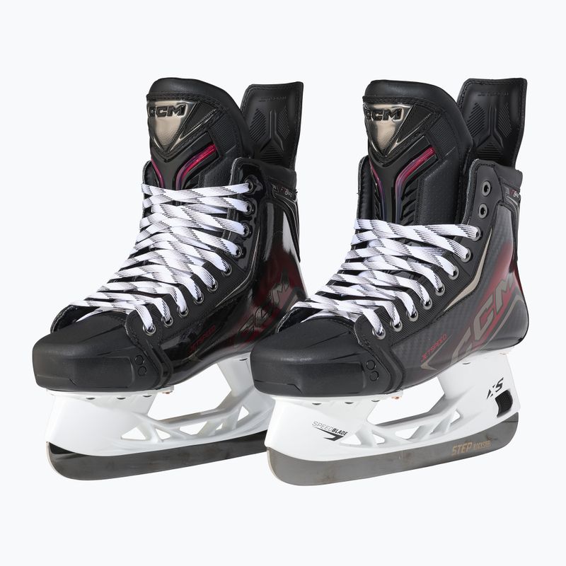 Vyriškos ledo ritulio pačiūžos CCM JetSpeed FT8 Pro SR REGULAR black 2