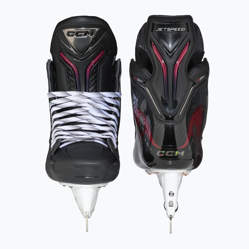 Vyriškos ledo ritulio pačiūžos CCM JetSpeed FT8 Pro SR REGULAR black 3