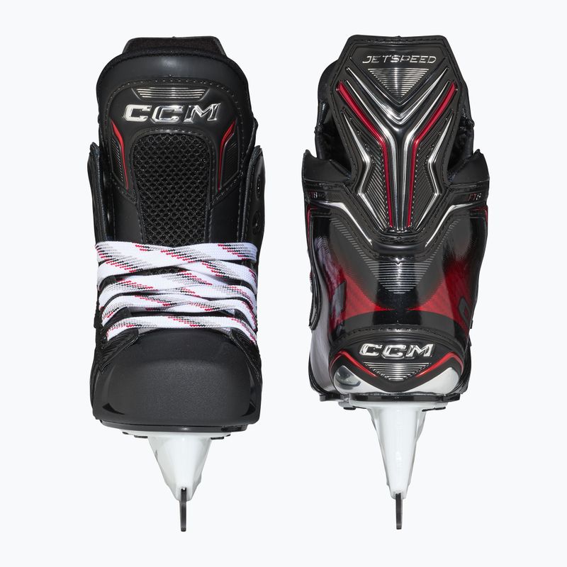 Vaikiškos ledo ritulio pačiūžos CCM JetSpeed FT8 Pro YT REGULAR black 3