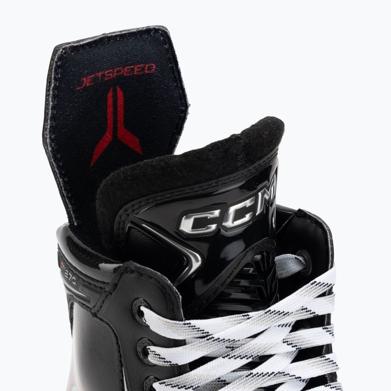 Vyriškos ledo ritulio pačiūžos CCM JetSpeed FT870 SR REG black 5