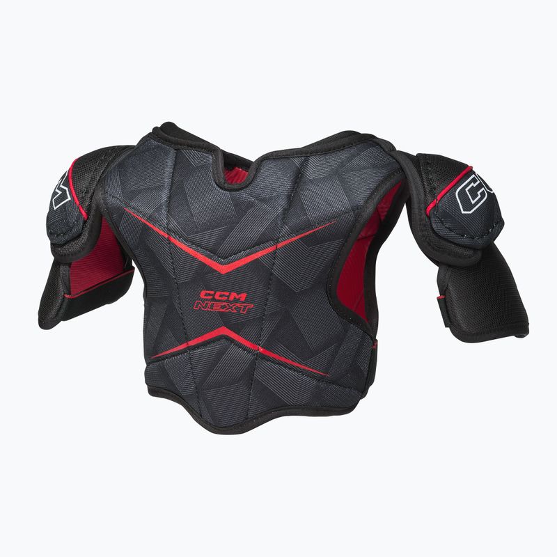 Pečių apsaugos ledo rituliui CCM Next YT Shoulder Pads black 2