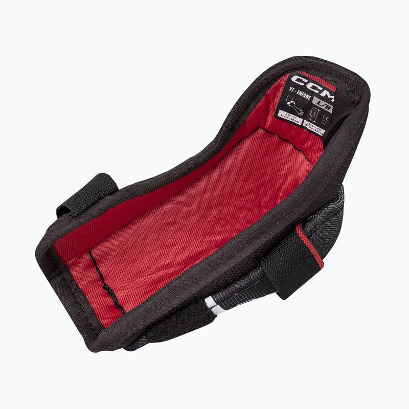 Ledo ritulio alkūnių apsaugos CCM Next YT Elbow Pads black 3