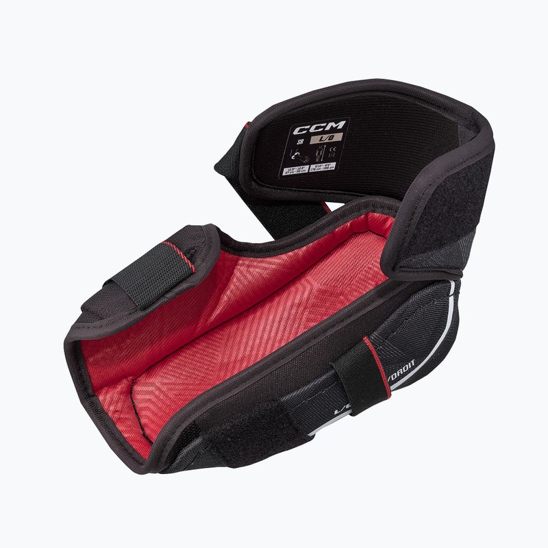 Ledo ritulio alkūnių apsaugos CCM Next SR Elbow Pads black 3