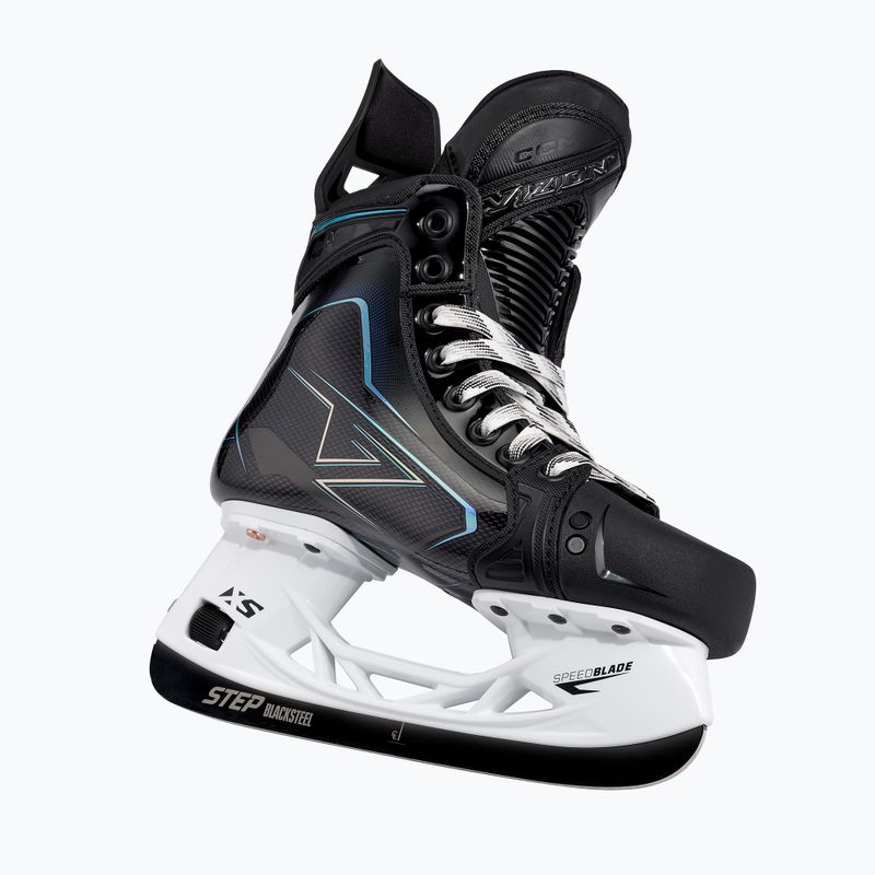 Vaikiškos ledo ritulio pačiūžos CCM Vision JR REG black 4