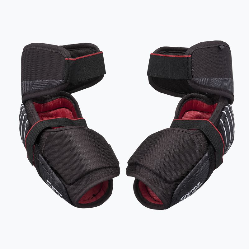 Ledo ritulio alkūnių apsaugos CCM Next JR Elbow Pads black 2