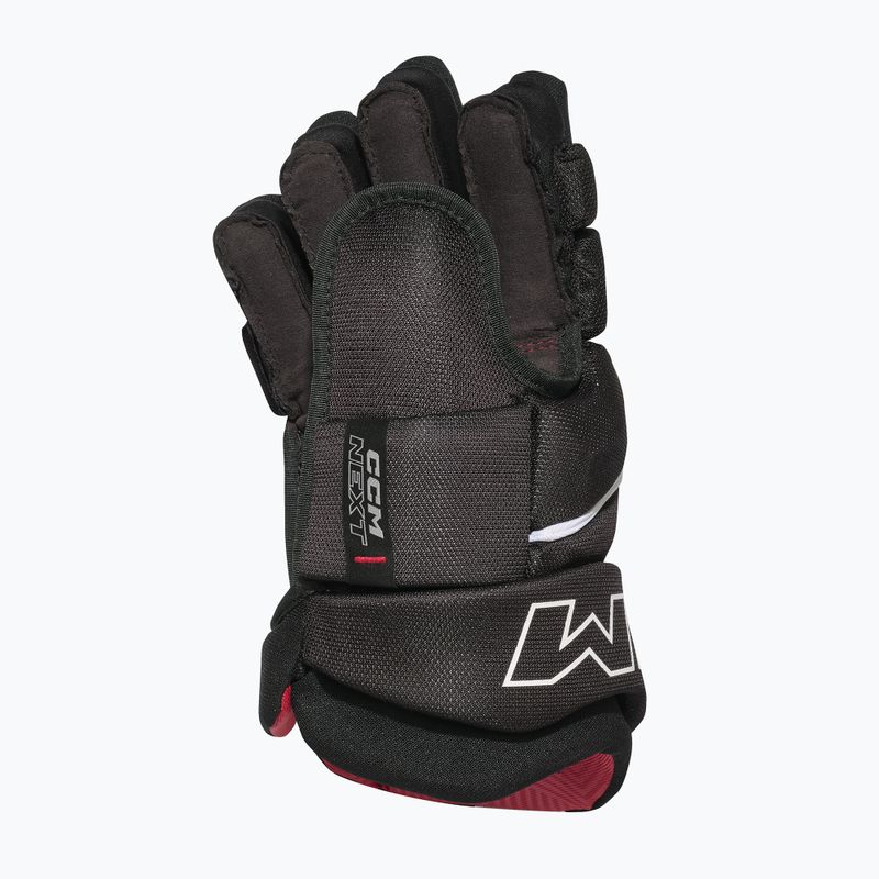 Ledo ritulio pirštinės CCM Next SR Gloves black/white 2