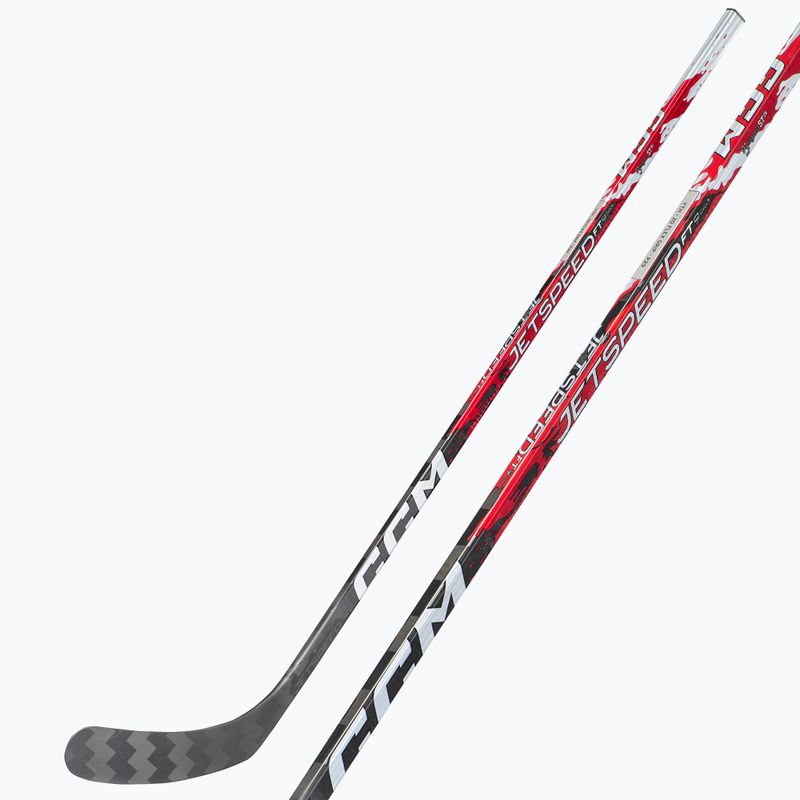 Ledo ritulio lazda CCM JetSpeed FT9 Pro IN red 6