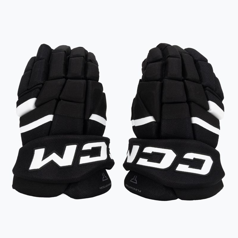 Vaikiškos ledo ritulio pirštinės CCM Tacks XR80 JR Gloves black/white 2